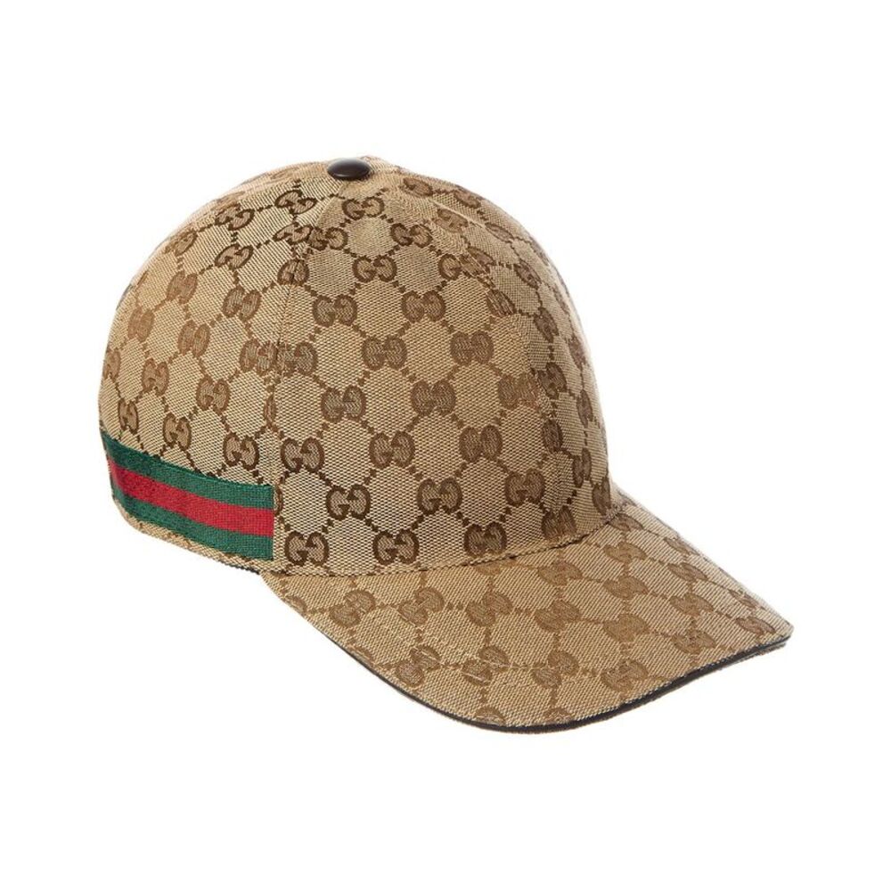 Gucci Original Gg Web Canvas Baseball Hat